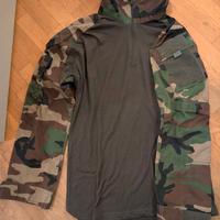 COMBAT SHIRT WOODLAND TG. M