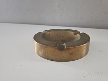 posacenere ottone vintage 