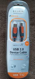 Cavo USB 5 metri plug A - B