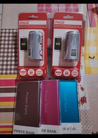 Set Power bank nuovi