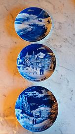 piatto  da collezione Tirchenreuth natale anni 80 