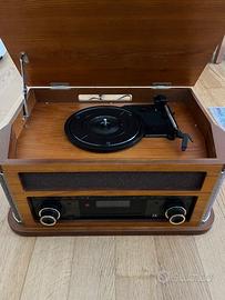 Giradischi Majestic DenverMCR50 RadioCDCassettaUSB