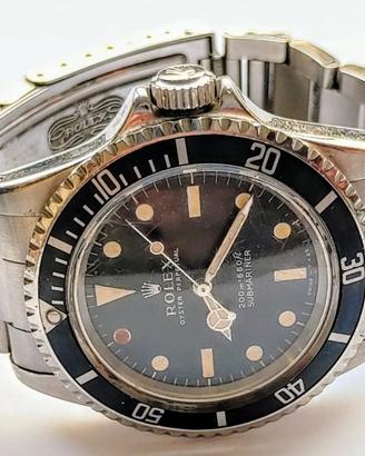 ROLEX SUBMARINER 5513 VINTAGE 1969 FIRST METER