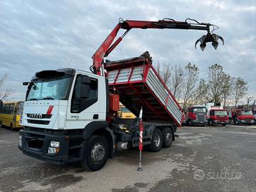 IVECO STRALIS 360 RIBALTABILE GRU 6X2