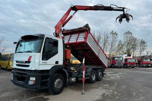 IVECO STRALIS 360 RIBALTABILE GRU 6X2