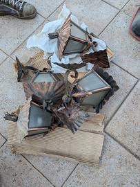 Lampade da esterno in rame