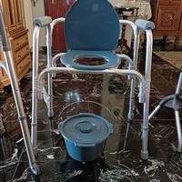 Sedia da bagno per disabili mai usata