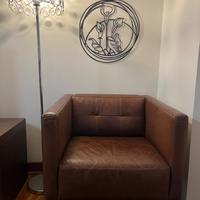 Poltrona di design - Oakland Vintage (Pelle)