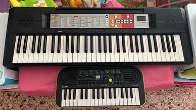 Pianole elettriche yamaha e casio