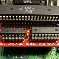 Commodore Amiga Boot selector DF0/DF1,