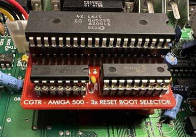 Commodore Amiga Boot selector DF0/DF1,