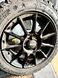 Cerchi 15 4x100 gommati off road 175 65 15