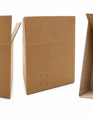 20 Scatole di Cartone Ricondizionate-60x40x39