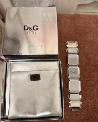 Bracciale D&G Jewels Cristallo Argento