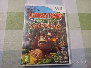 gioco nintendo wii donkey Kong country in ITALIANO