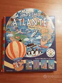 libro bambini "Il mio primo atlante magnetico".
