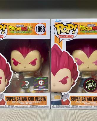 Funko Pop Dragon Ball Super Saiyan God Vegeta 1868