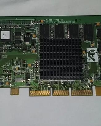 SCHEDA VIDEO GRAPHIC CARD ATI RAGE 128 PRO PN 109-