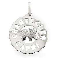 Ciondolo Chantecler oro e diamnati 0,12ct 
