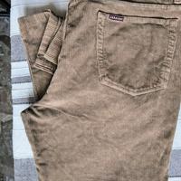 Pantaloni Carrera Jeans Velluto a Coste Marroni