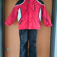 Tuta completo scii/neve WEST SCOUT Dry-Tech 8 anni