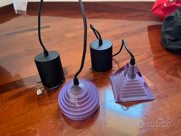 Lampade a sospensione AV Mazzega in vetro Murano