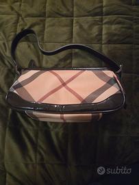 Burberry Pochette Nova Check Beige / Nera - Origin