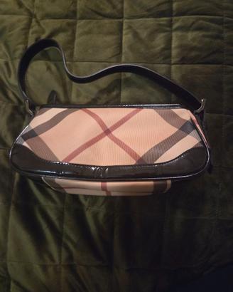 Burberry Pochette Nova Check Beige / Nera - Origin