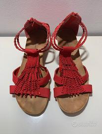 Sandali rossi