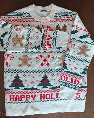 maglione natale taglia S