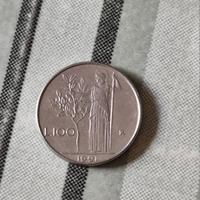 100 Lire piccola 1991 Minerva 