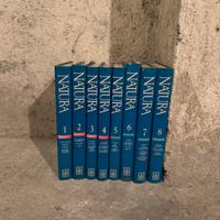 Set 8 volumi Natura- Vita e ambiente di Bompiani