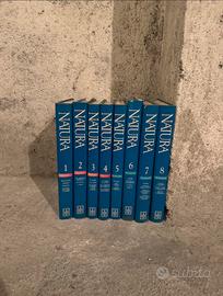 Set 8 volumi Natura- Vita e ambiente di Bompiani