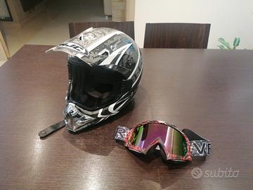 Casco cross enduro 