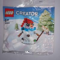 lego 30645  decorazione natale pupazzo di neve