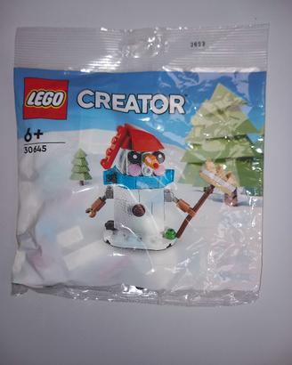 lego 30645  decorazione natale pupazzo di neve