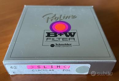 Filtro B&W polarizzatore circolare slim 62mm