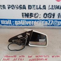 specchio specchietto dx/sx mercedes classe a w176