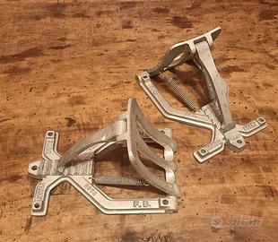 Coppia di blocchi di partenza atletica vintage