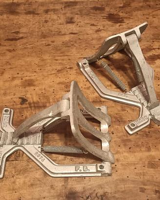 Coppia di blocchi di partenza atletica vintage