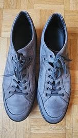 Sneakers Hogan Interactive in Nabuk Grigie