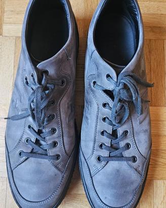 Sneakers Hogan Interactive in Nabuk Grigie