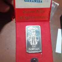 lingotto 25 grammi 999 argento euronummus 