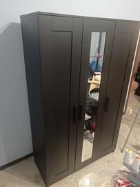 ARMADIO IKEA BRIMNES 3 ante con specchio