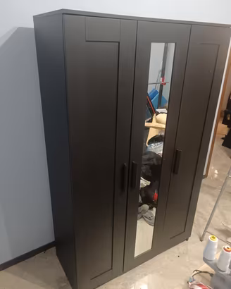 ARMADIO IKEA BRIMNES 3 ante con specchio
