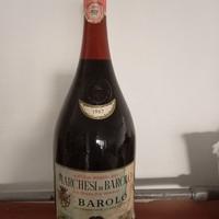 Bottiglia di vino Barolo Magnum annata 1967