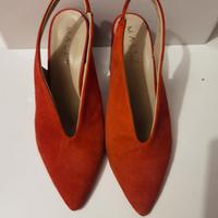 décolleté eleganti rosse