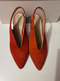 décolleté eleganti rosse