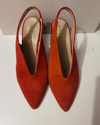 décolleté eleganti rosse