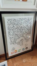 Quadro con grafica Monoeye